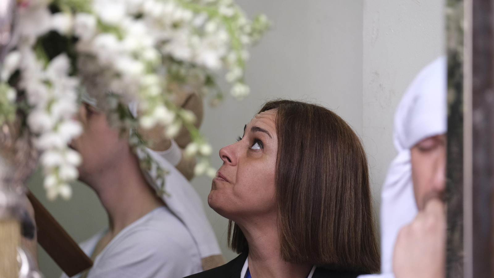 La procesión de Los Ángeles en Almería, en imágenes