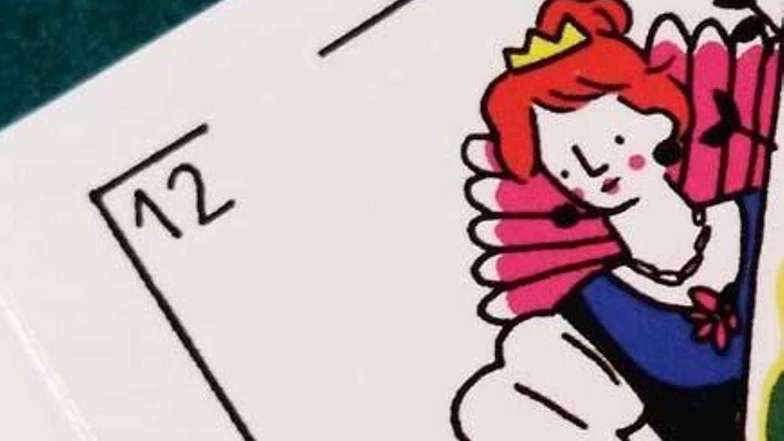 Algunas de las cartas de la baraja de Feminaipes