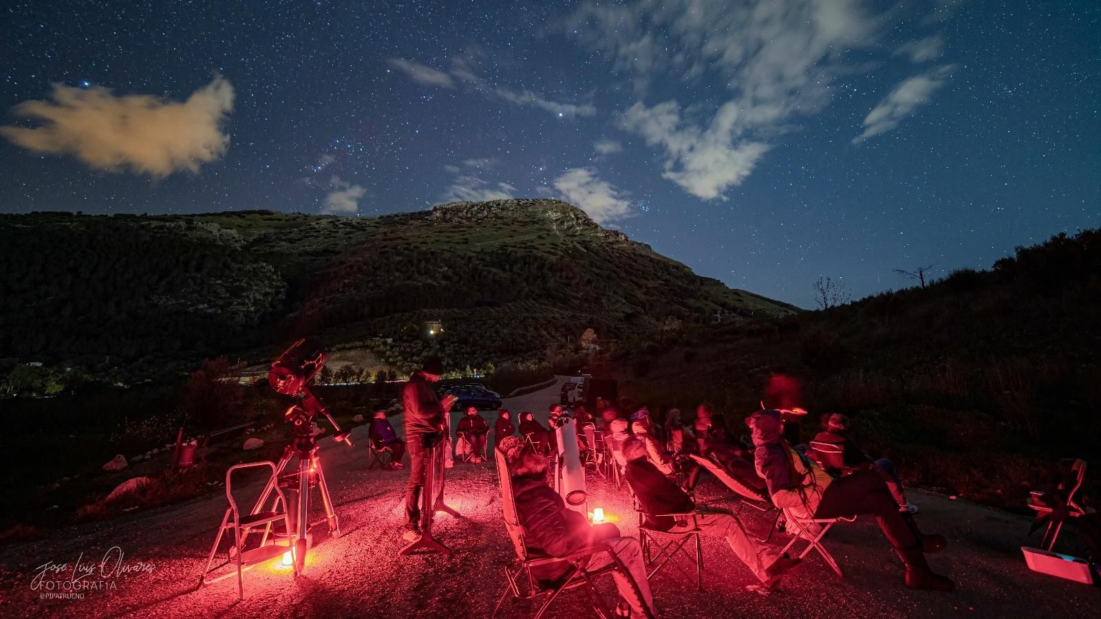 Los cielos nocturnos de Jaén son perfectos para la astrofotografía.