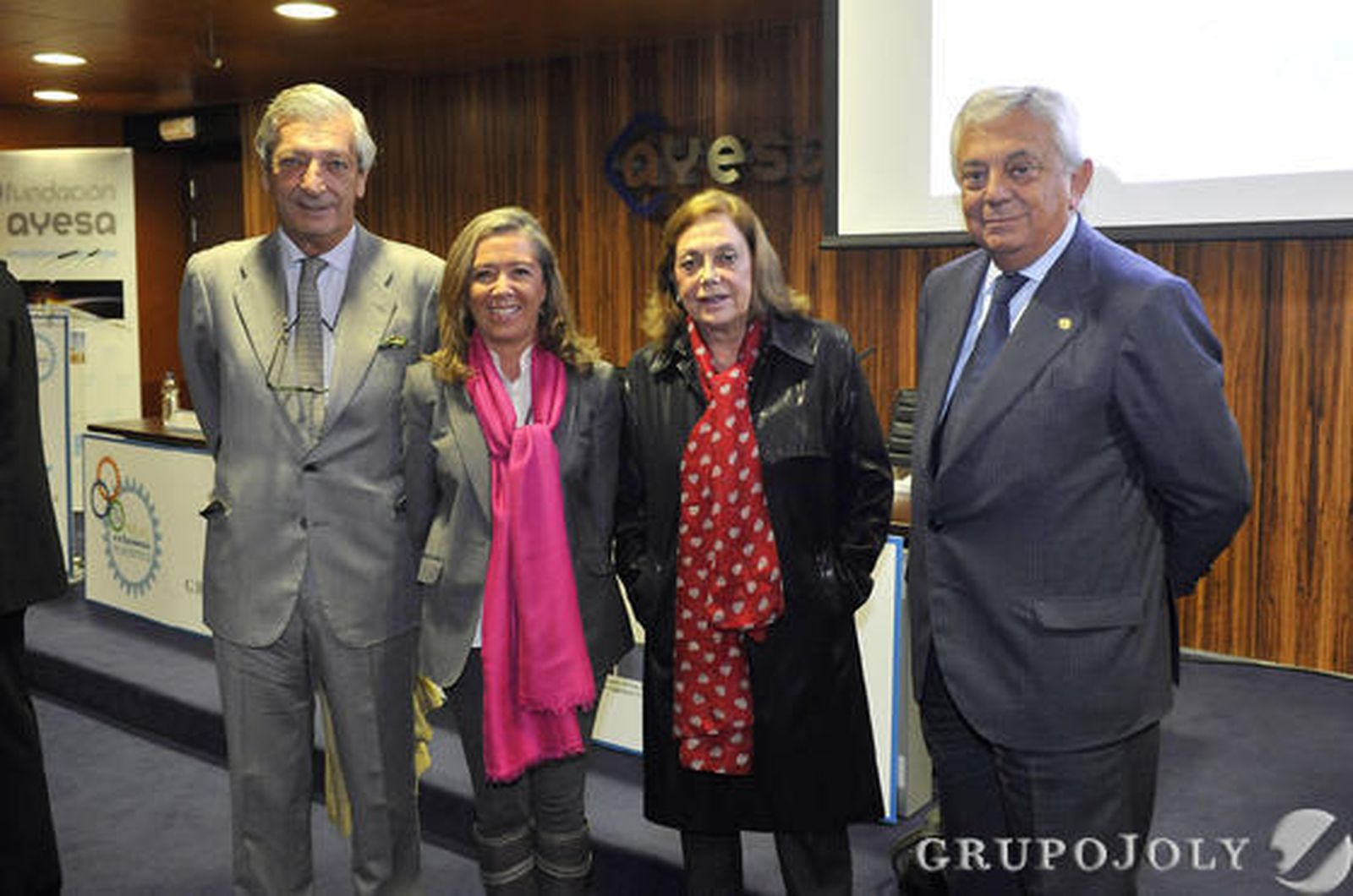 Javier Maza, Felisa Panadero, Amparo Rubiales y Francisco Herrero.

Foto: Juan Carlos Vázquez