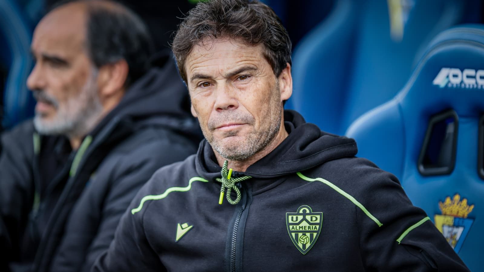 Rubi, entrenador del Almería.