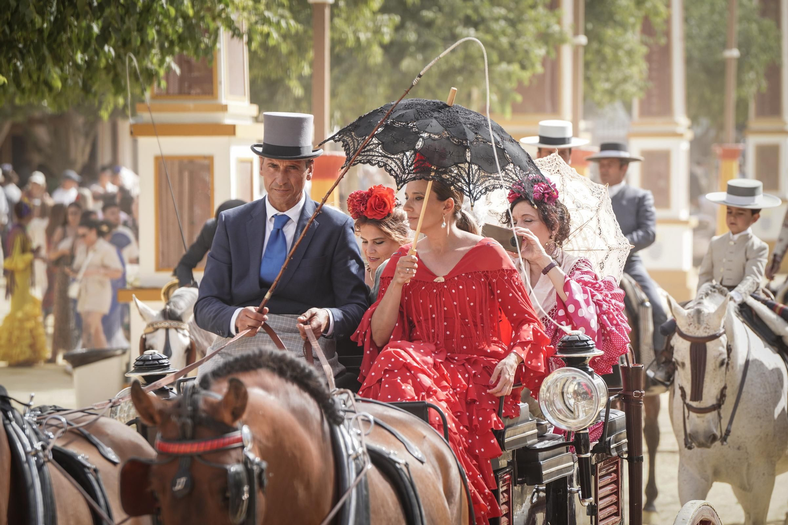 Ambiente el viernes en la Feria de Jerez en fotos