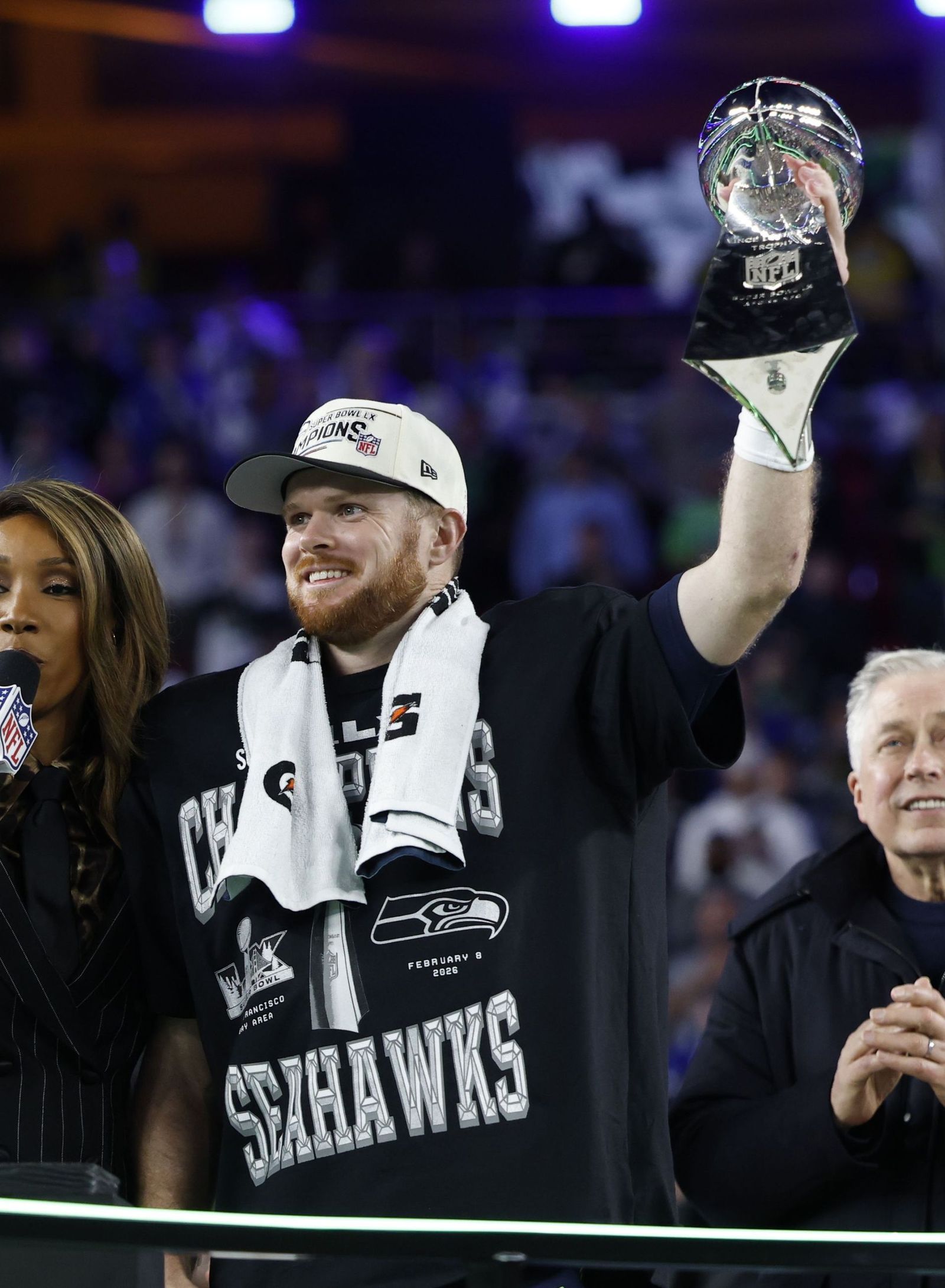 Las mejores fotos de la Super Bowl con la actuación de Bad Bunny