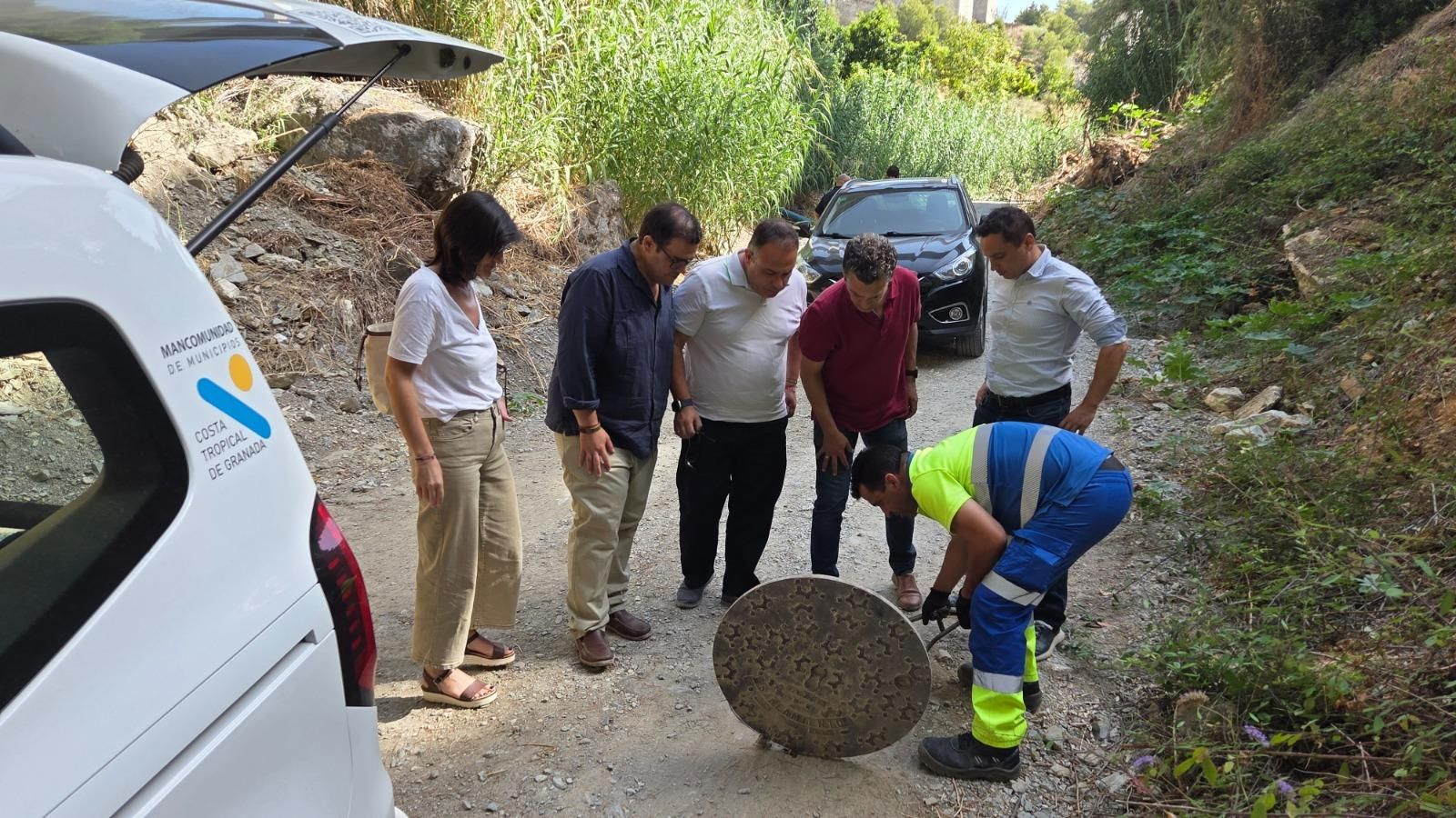Visita a los pozos de Cantarriján