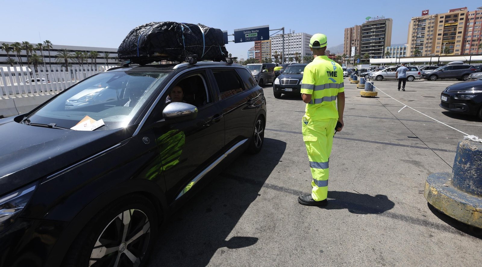 Las fotos del sábado más concurrido en la Operación paso del Estrecho en Algeciras