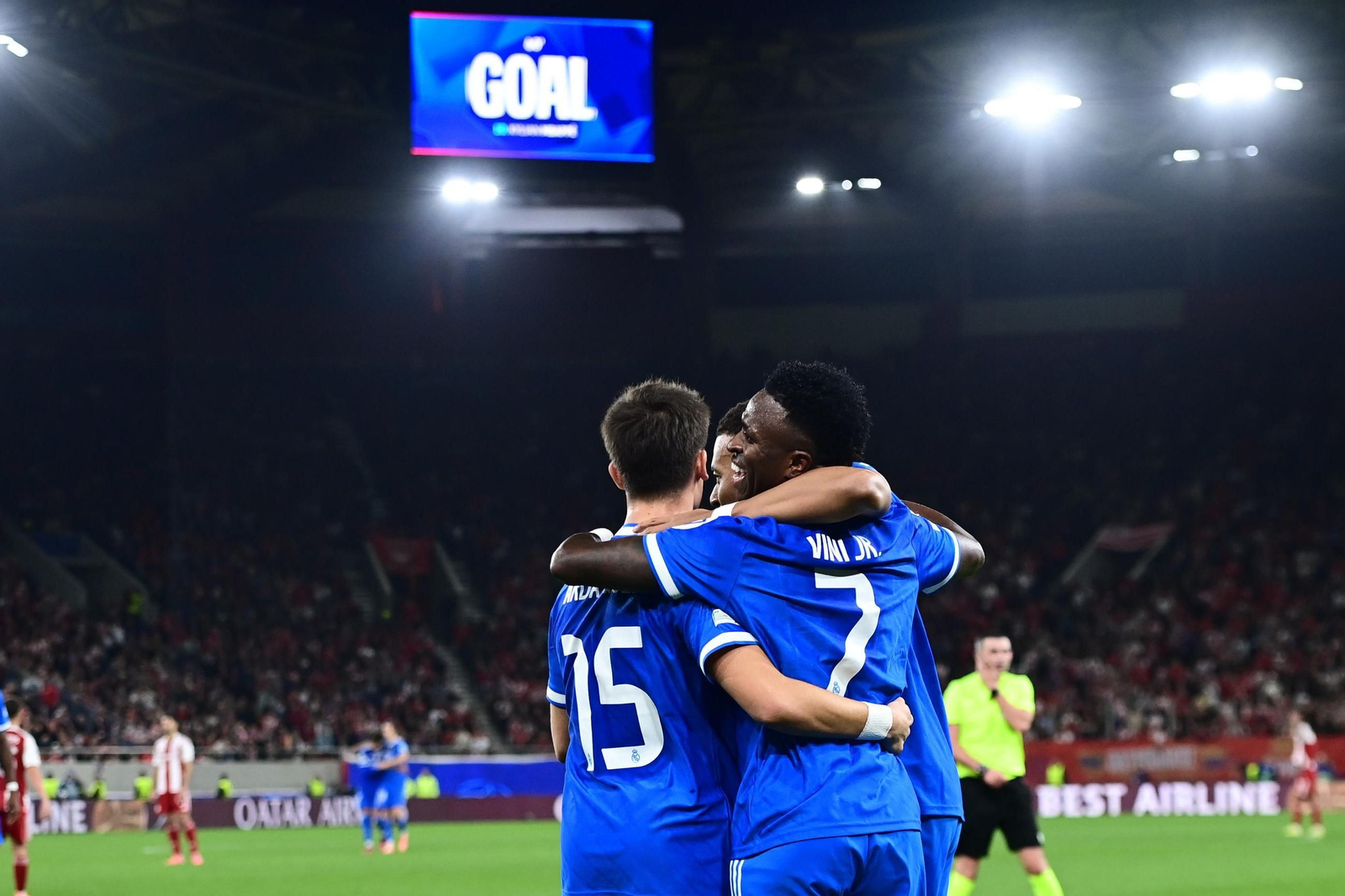 Las imágenes del Olympiacos-Real Madrid