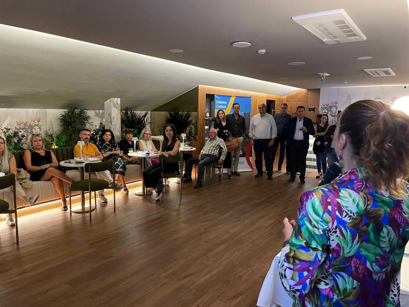 Acto de presentación para el fomento del turismo.