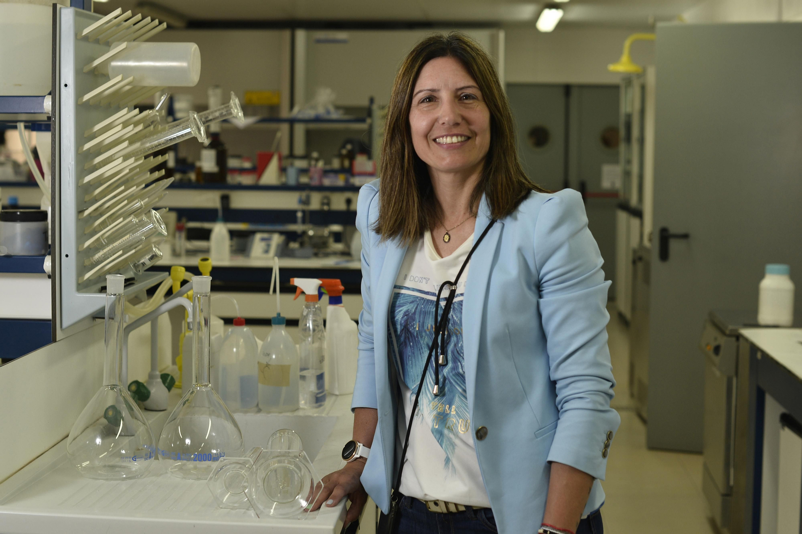 Isabel Oller, investigadora de la Unidad de Tratamientos Solares de Aguas.