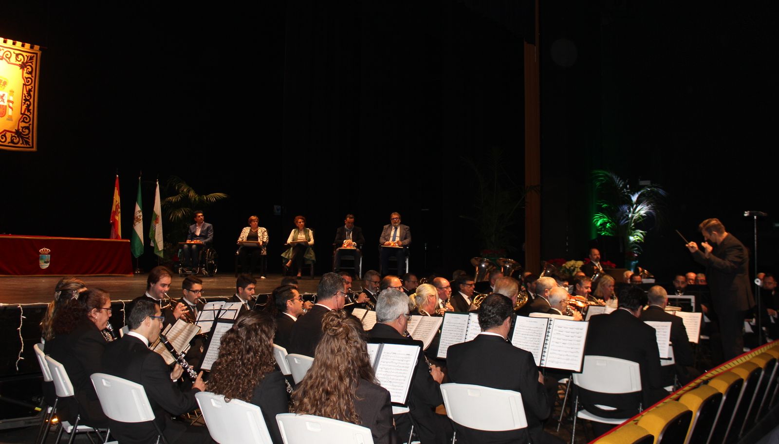 Un concierto de la banda municipal de música de Estepona.