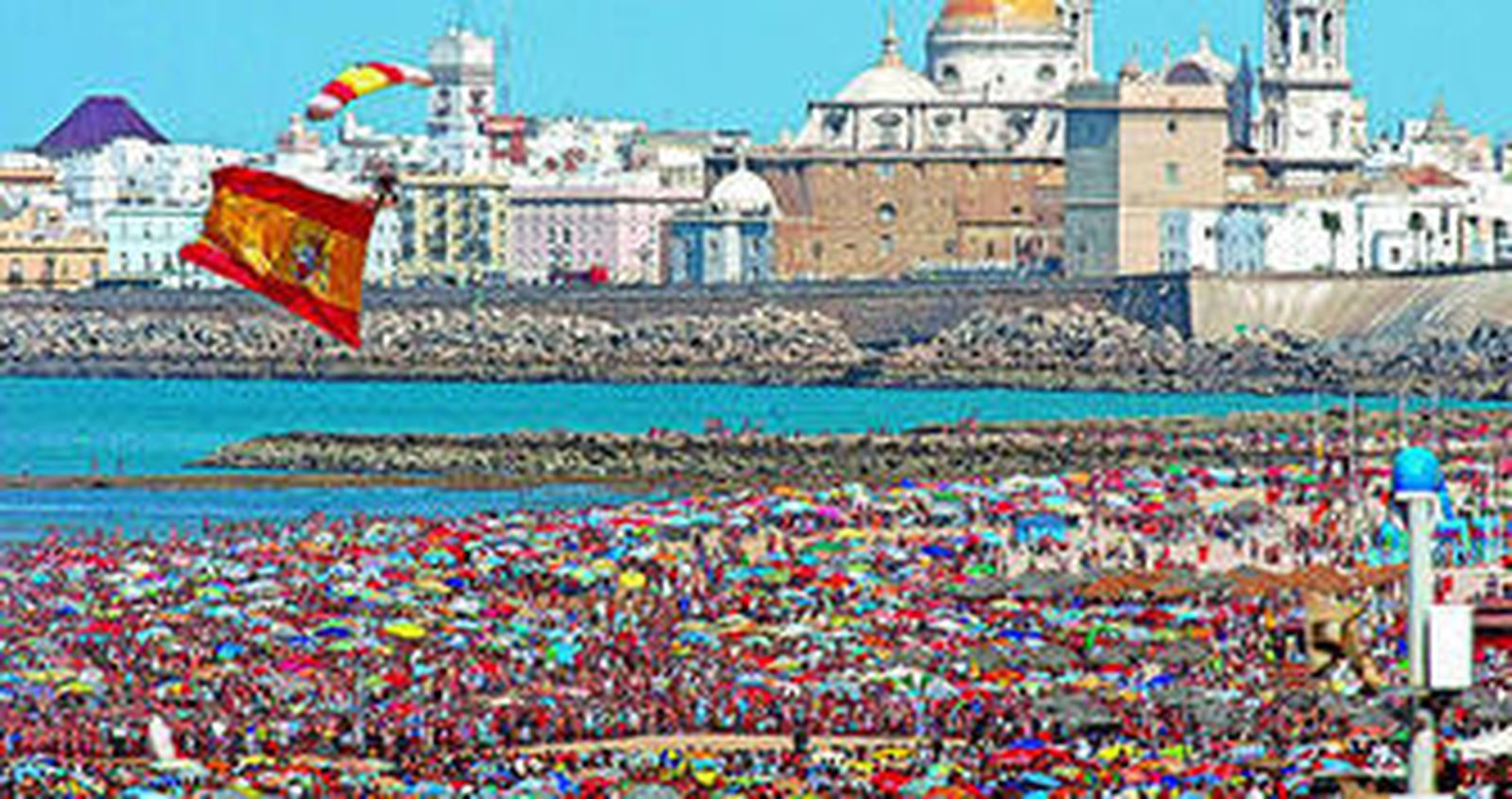 Festival aéreo con menos aviones