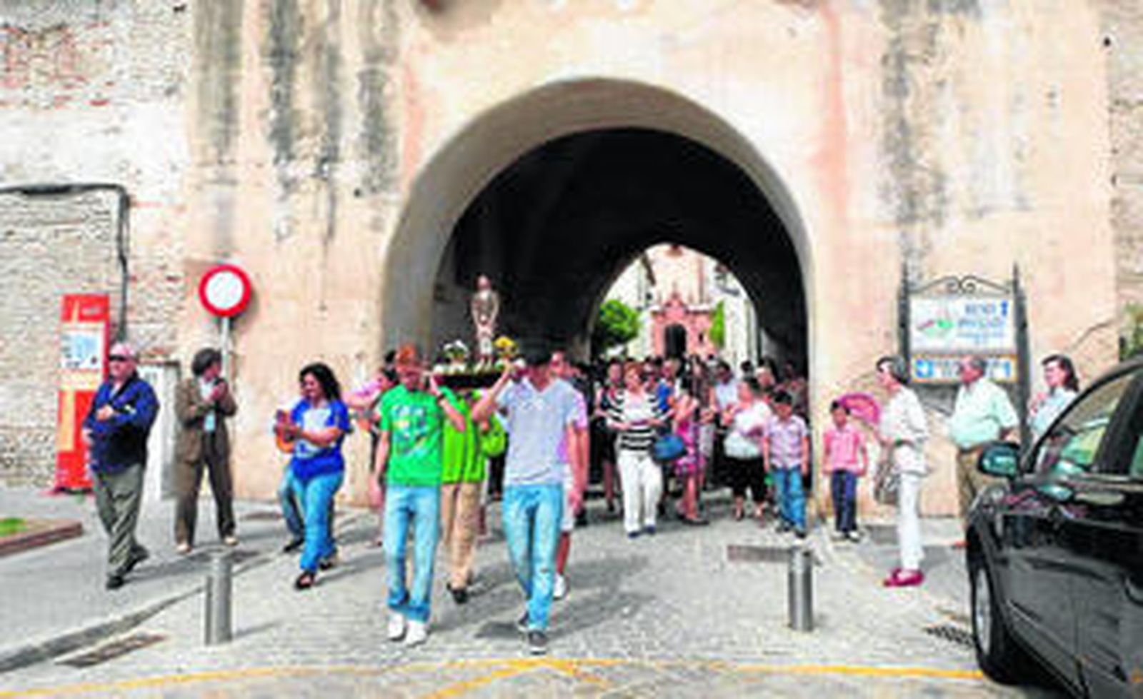 Recorrido de la procesión organizada por la hermandad de Ceferino Giménez Malla.