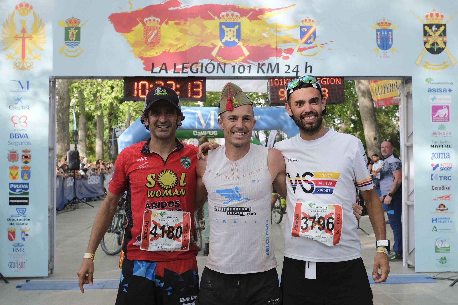 La jornada diurna de los 101, en fotos