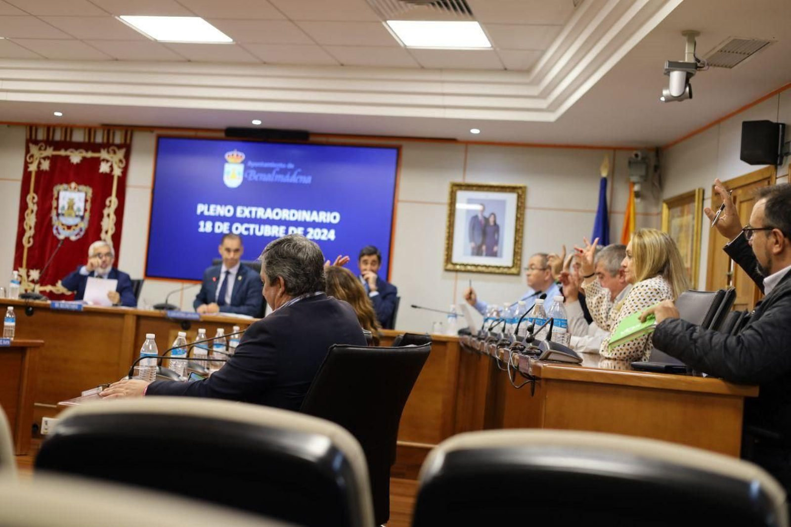 El Pleno celebrado este viernes.