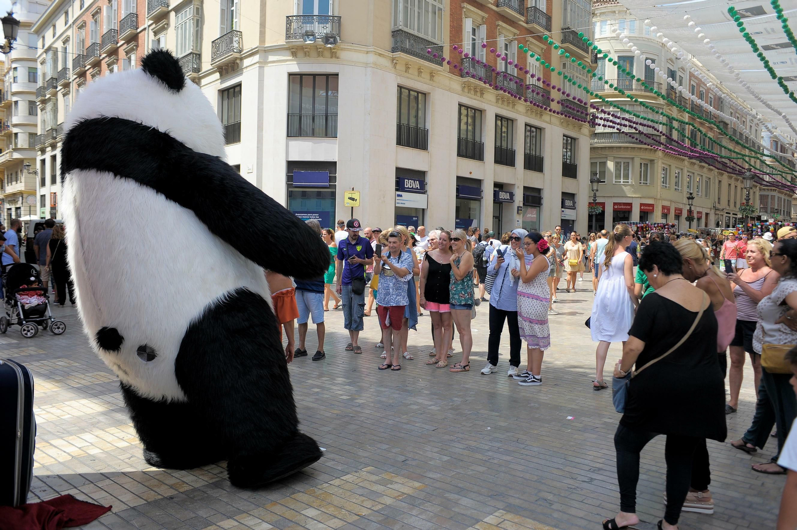 La Feria del Centro en Málaga, este miércoles en fotos