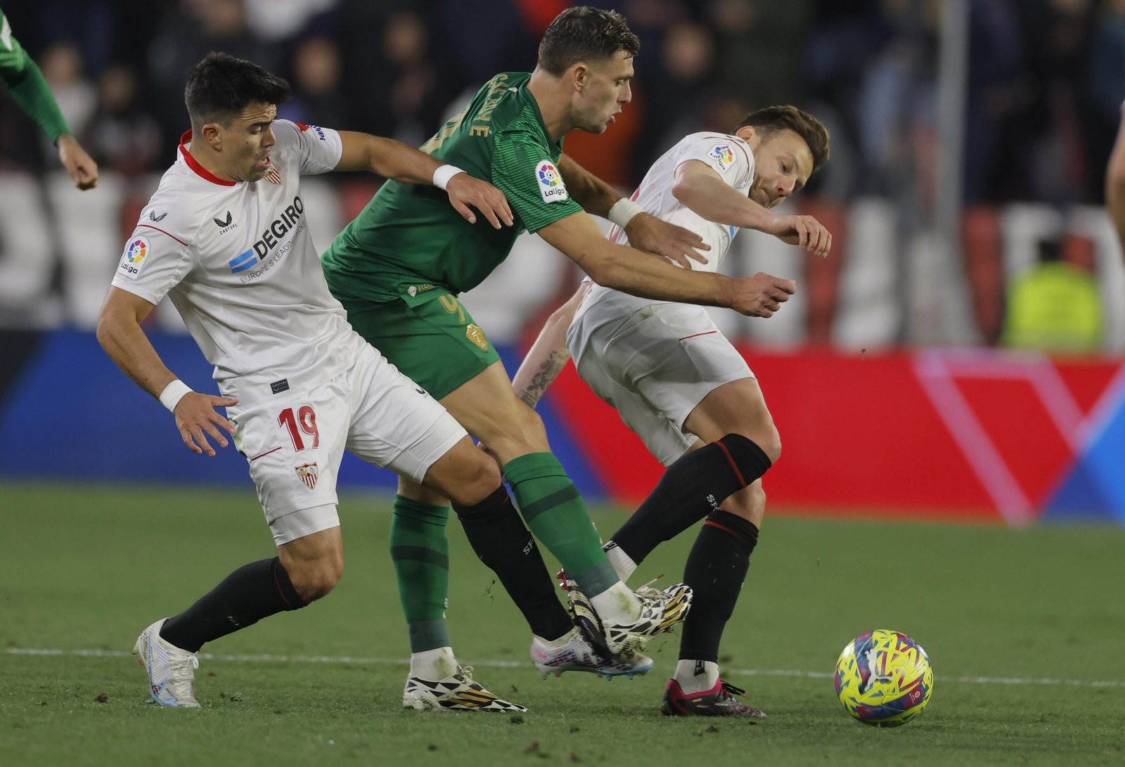 Las imágenes del Sevilla fc-Elche