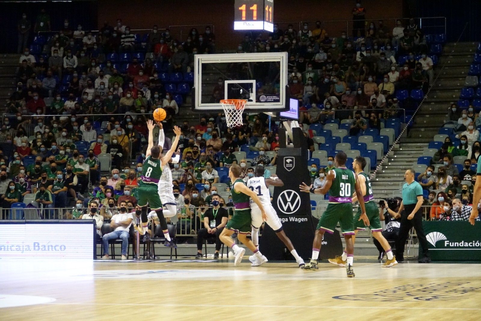 Las fotos del Unicaja-Dijon