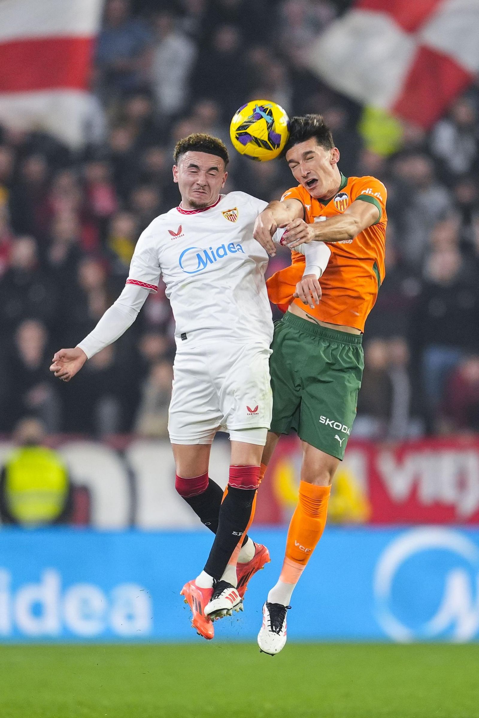 Las mejores imágenes del partido Sevilla - Valencia