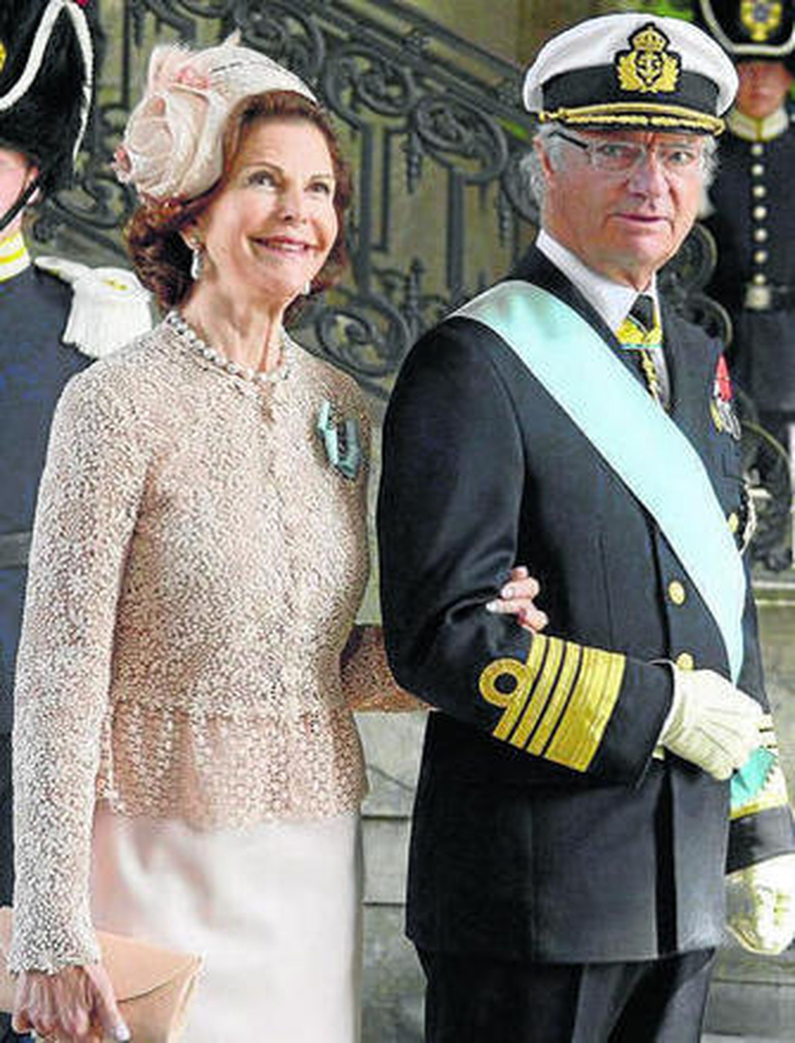 Los reyes de Suecia visitan a Magdalena en Nueva York