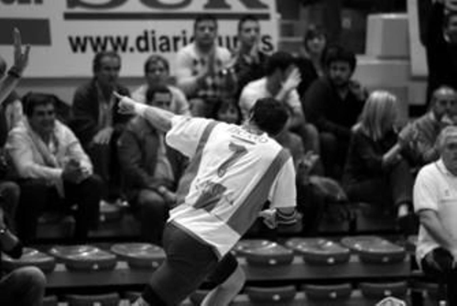 Ricard Reig, tras anotar un tanto el pasado domingo.