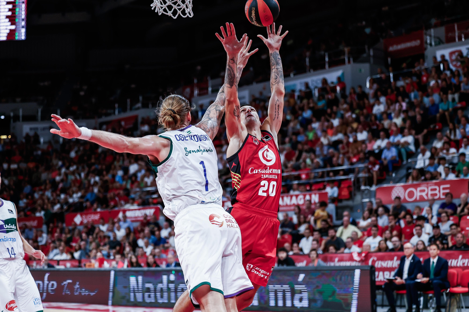 El Casademont Zaragoza-Unicaja, en fotos