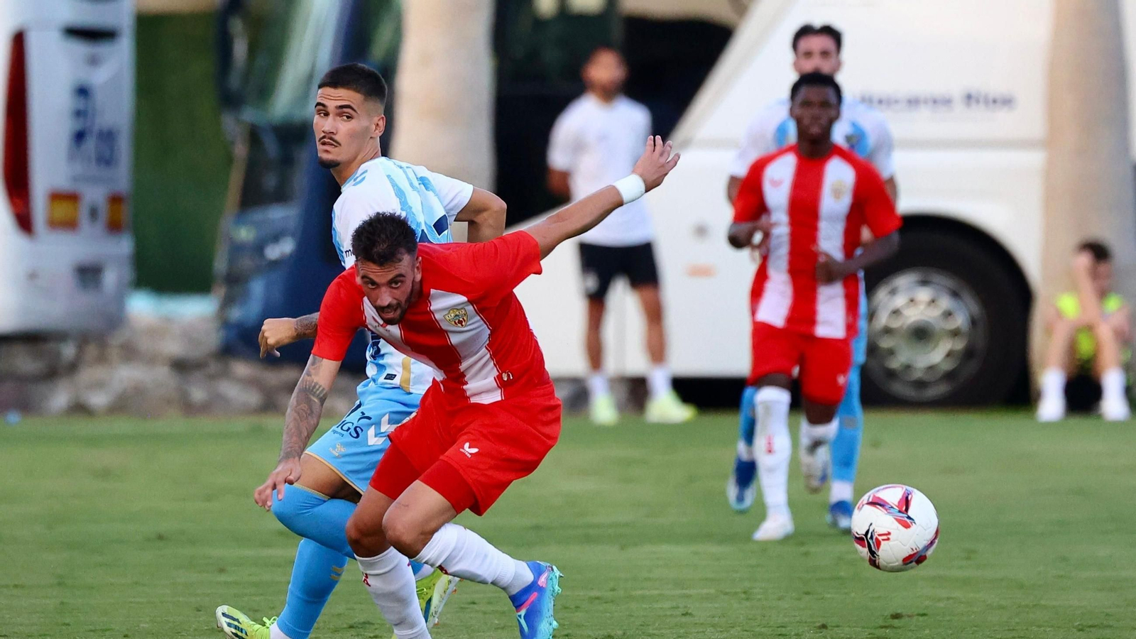 UD Almería - Málaga CF la pasada pretemporada