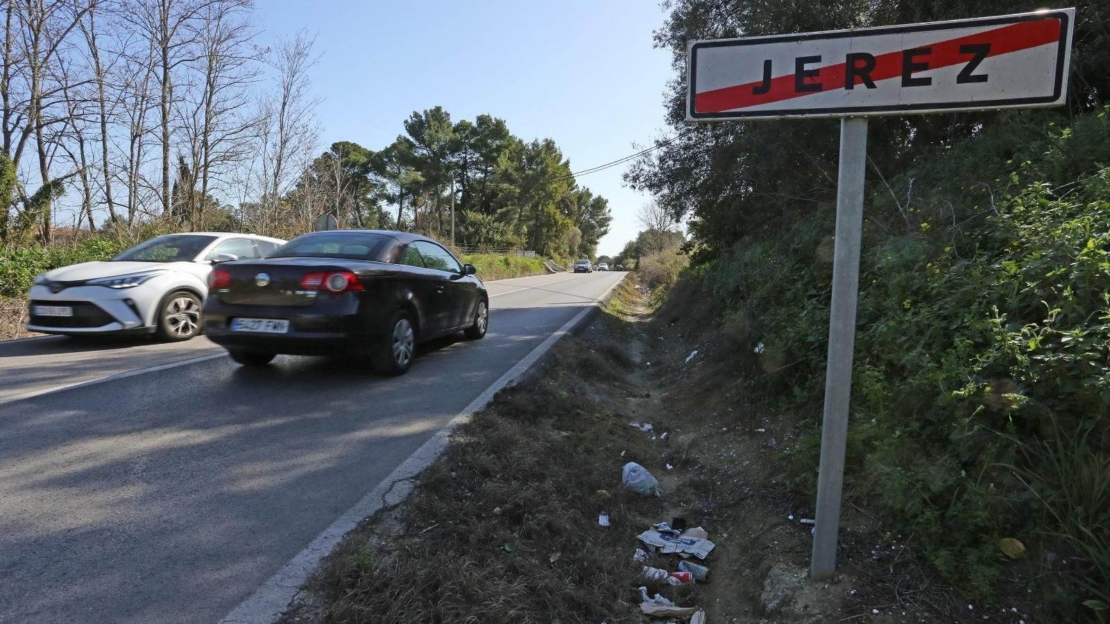 Imagen de archivo de la carretera de Cartuja (A-2004).