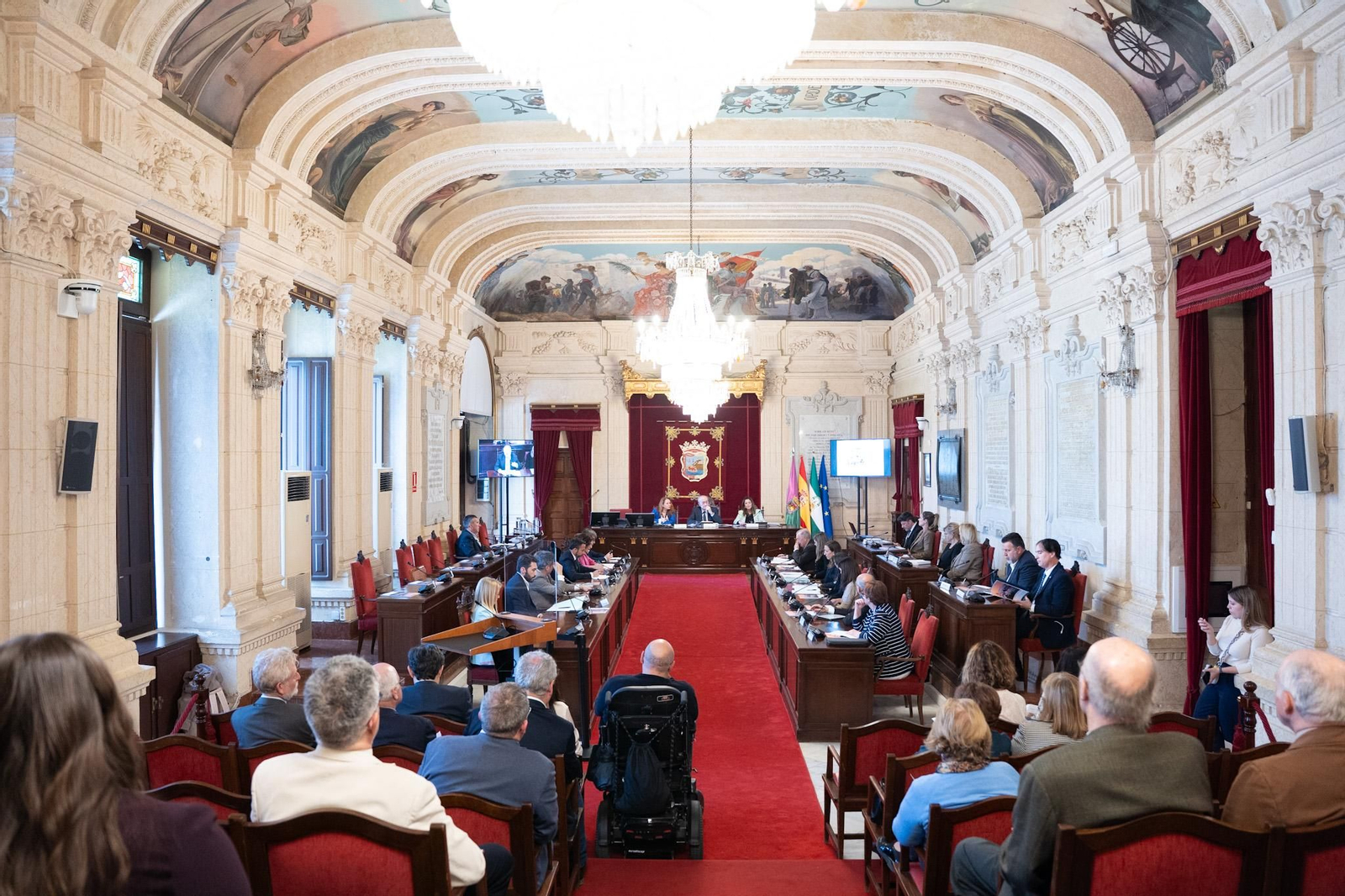 Última reunión, en abril, del Consejo Social de Málaga.