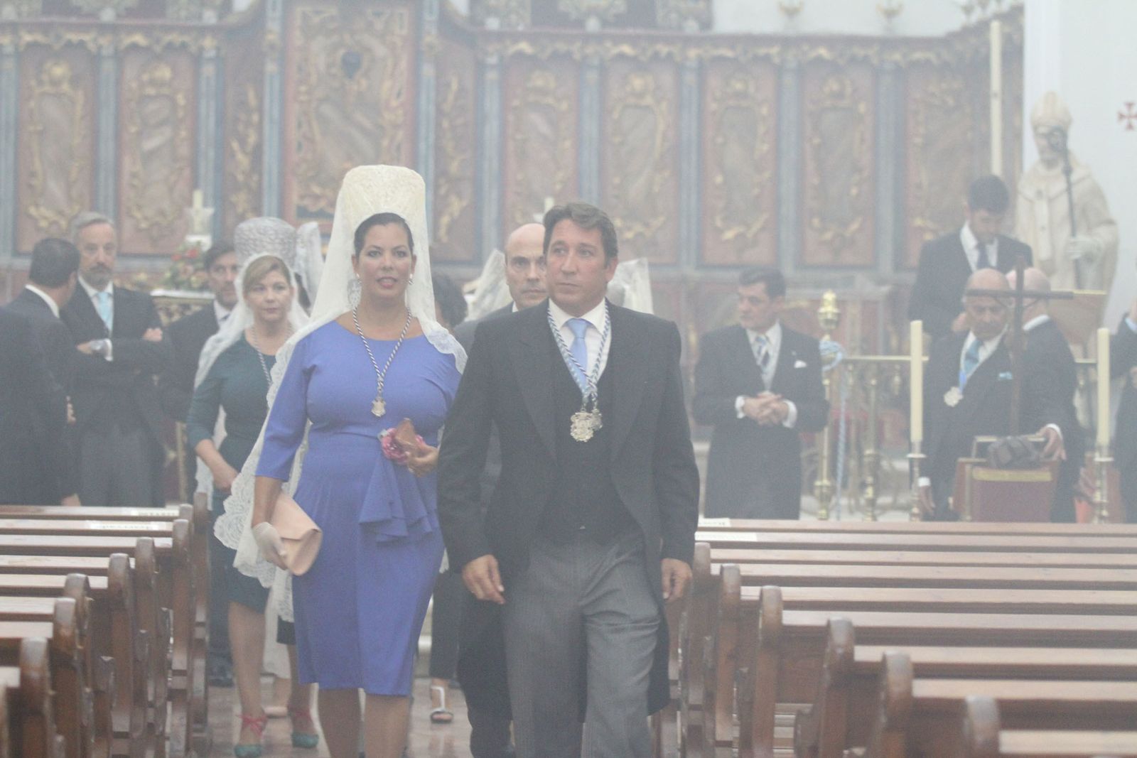 Procesión solemne de la Virgen de la Cinta.