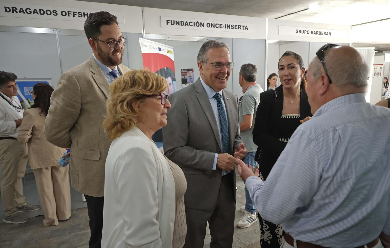 Fotos de la IX Feria de Empleo del Campo de Gibraltar en Algeciras