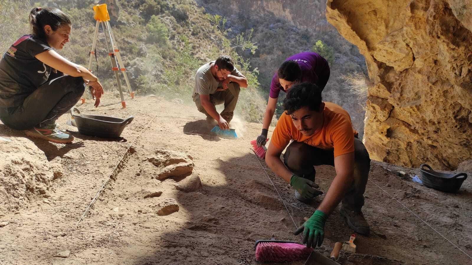 Durante los trabajos de investigación