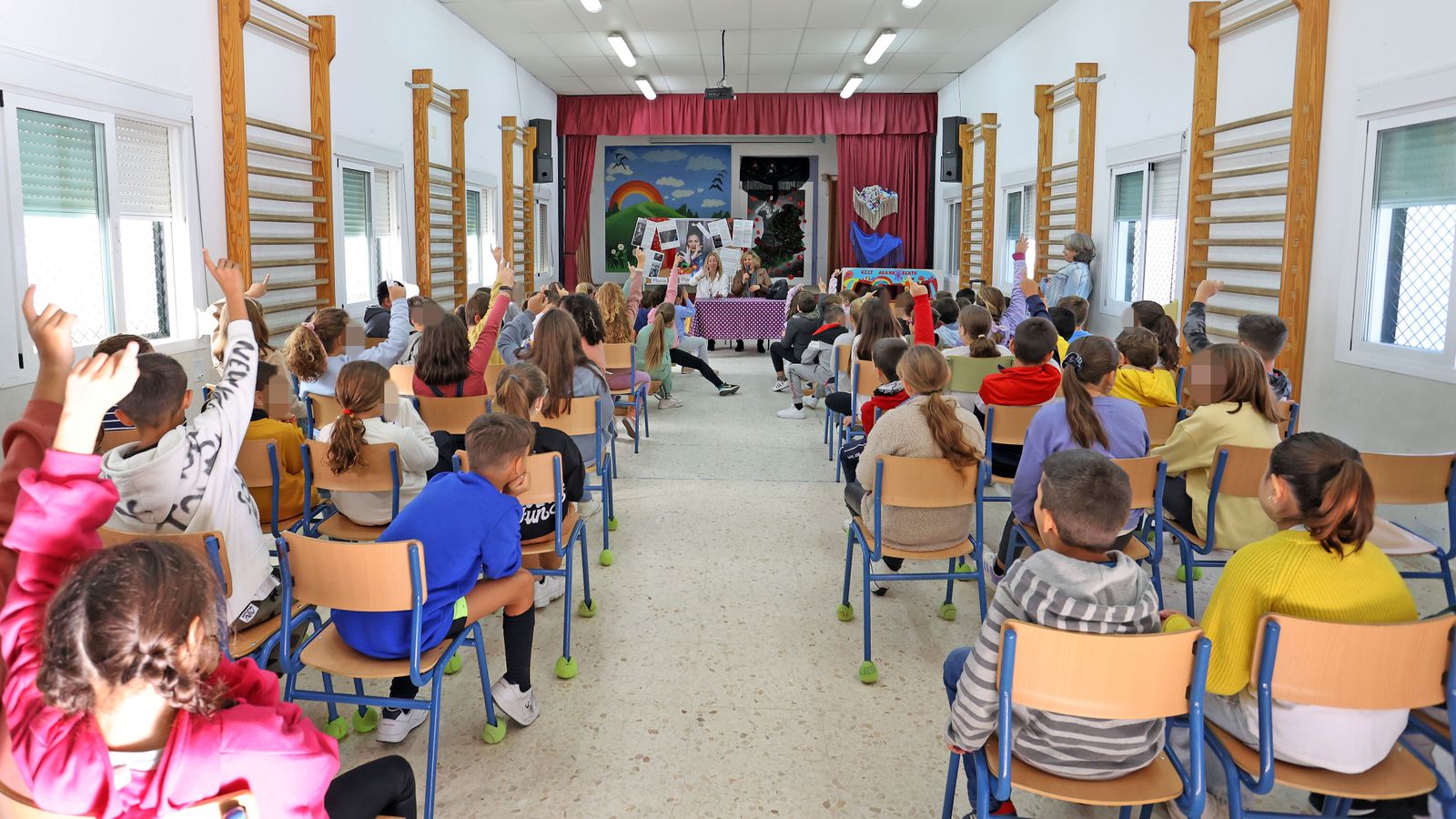 Otra imagen del acto celebrado en el Arana Beato.