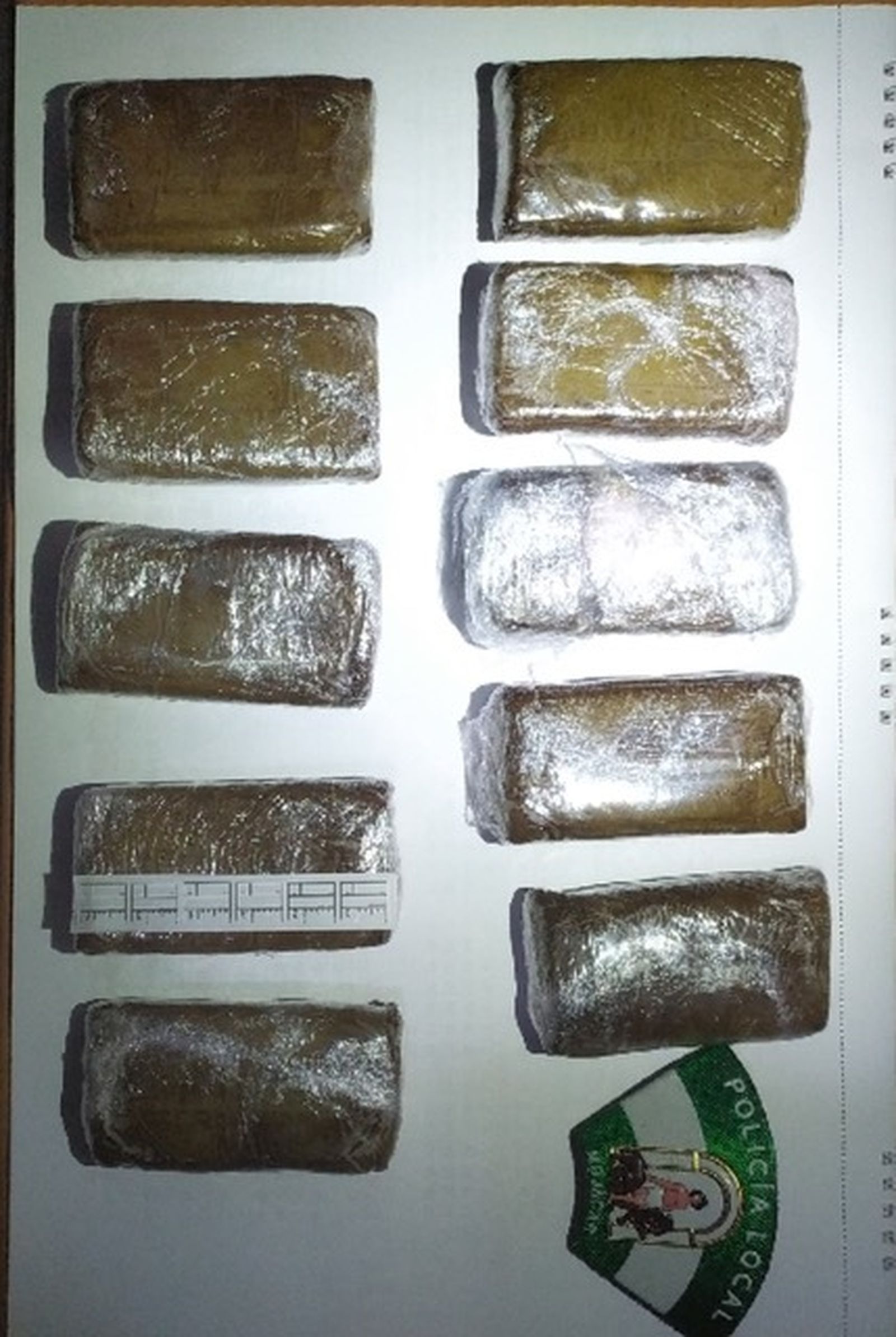 La Policía Local de Mojácar se incauta de un alijo de hachís