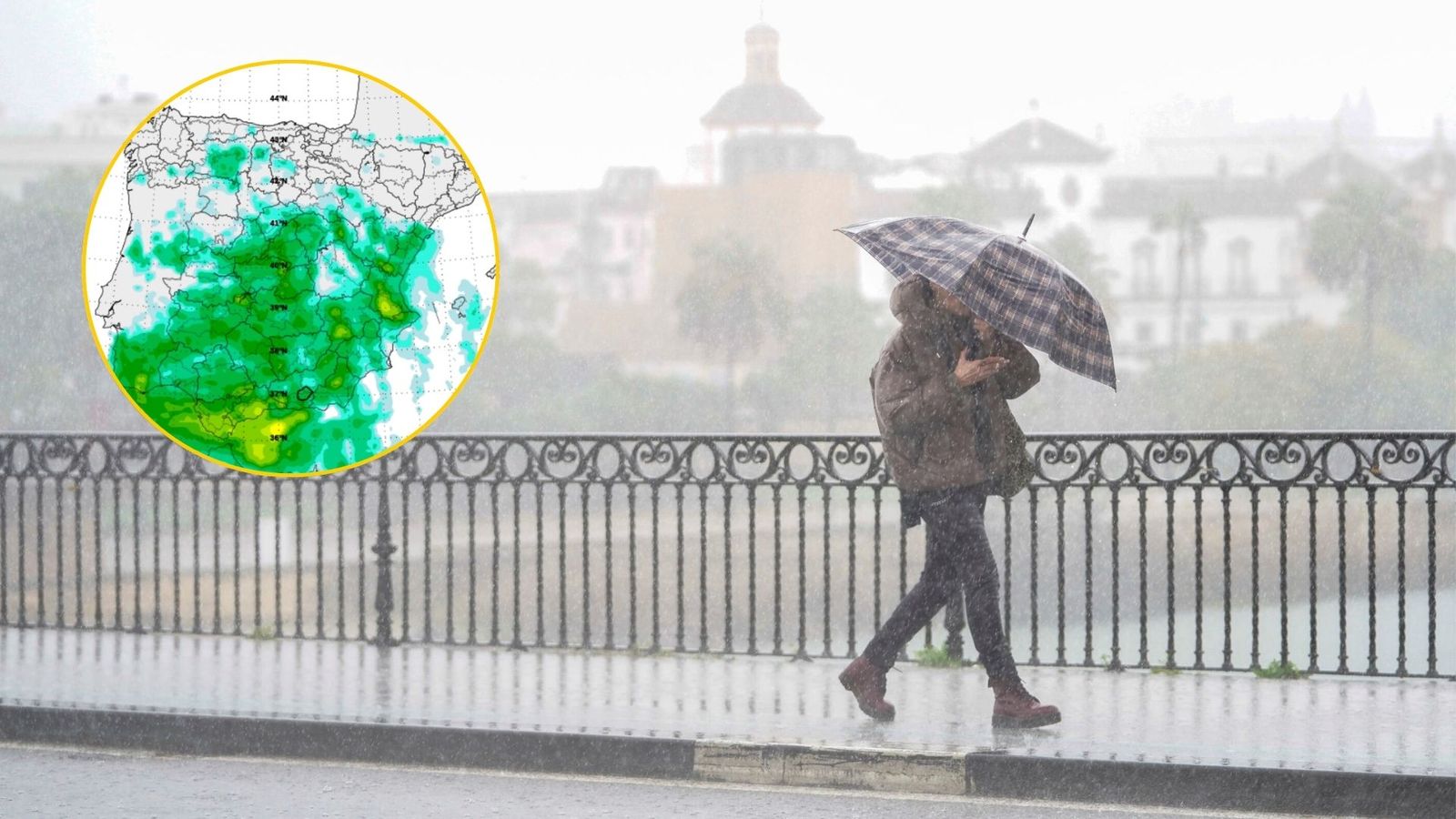 Vuelven las lluvias a Sevilla