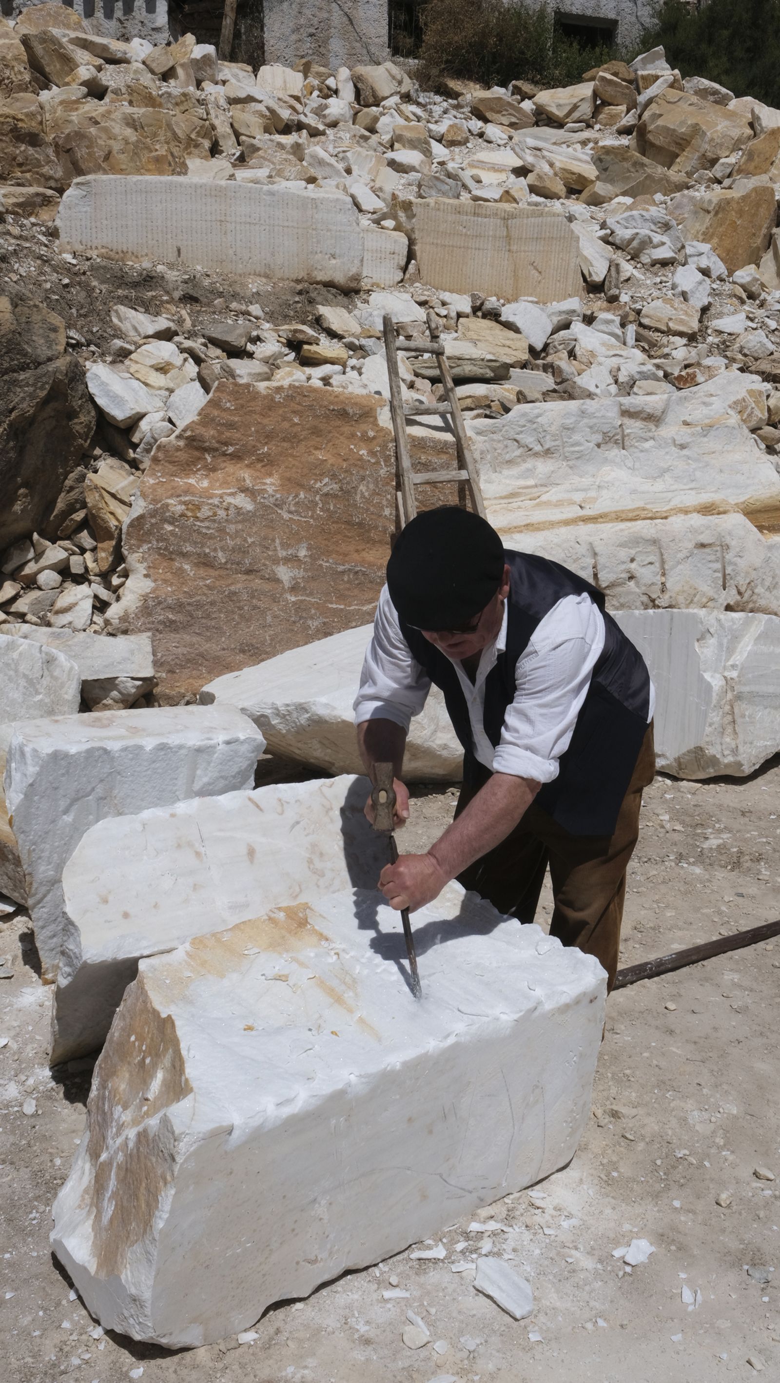 Imágenes de la recreación histórica Canteros y Caciques de Macael