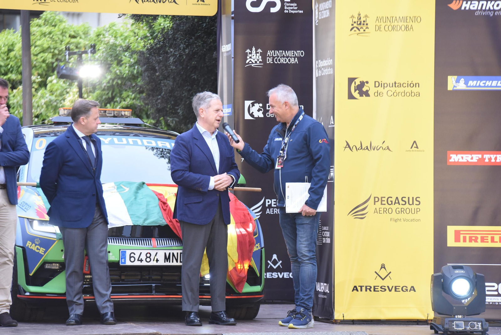 Las mejores fotos de la ceremonia de salida del Rallye Sierra Morena 2025