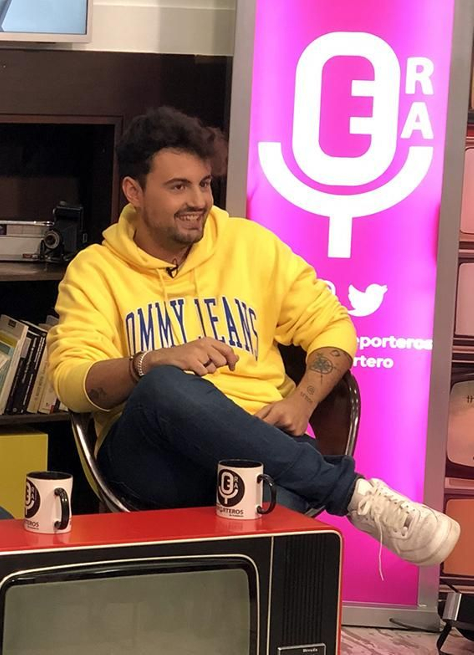 Juan Amodeo, presentando su nuevo espectáculo 'El Juicio final'