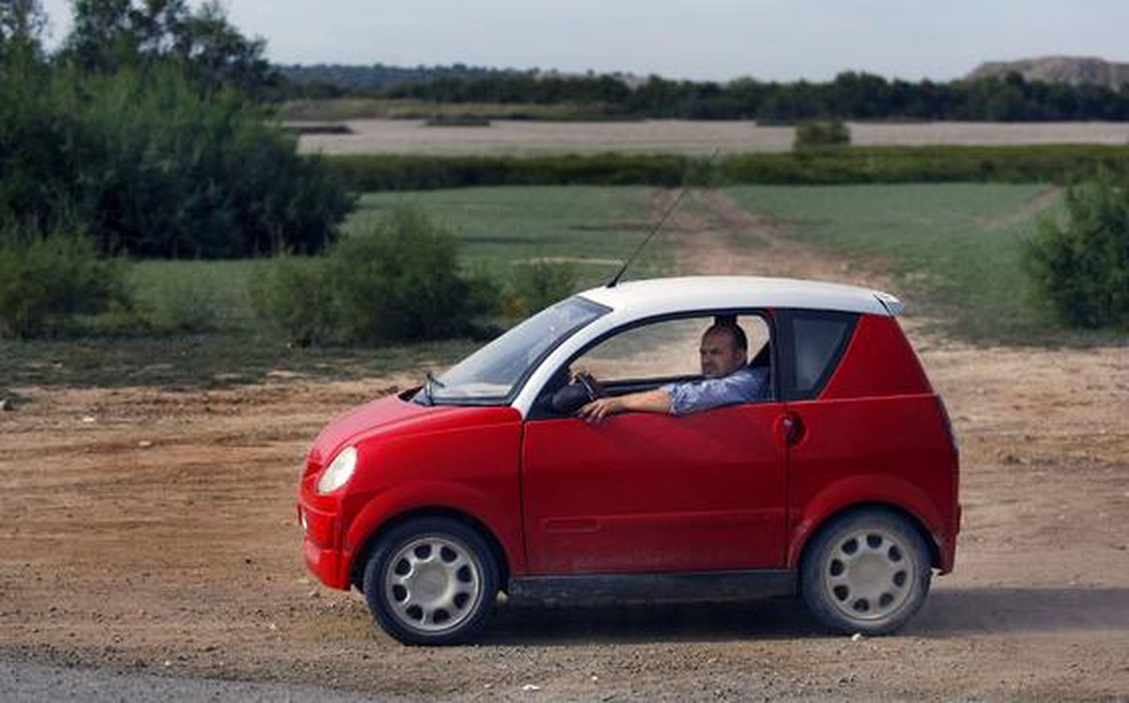 Uno de los carriles que dan acceso a Los Tollos. 

Foto: Fito Carreto