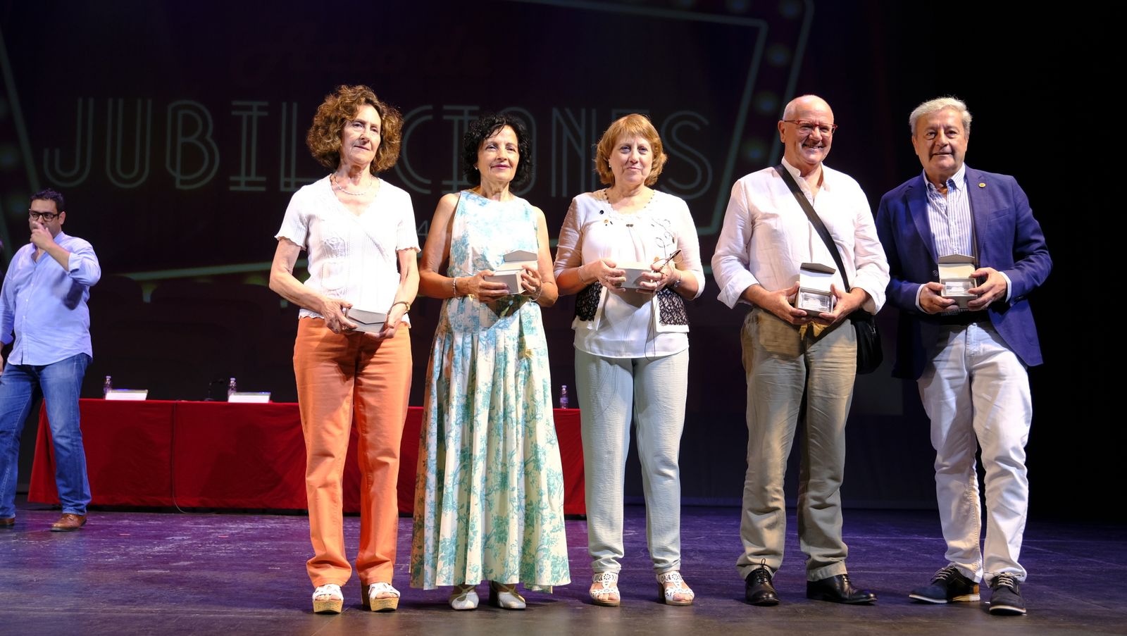 Imágenes del acto de jubilación de los profesionales del Distrito Sanitario Almería