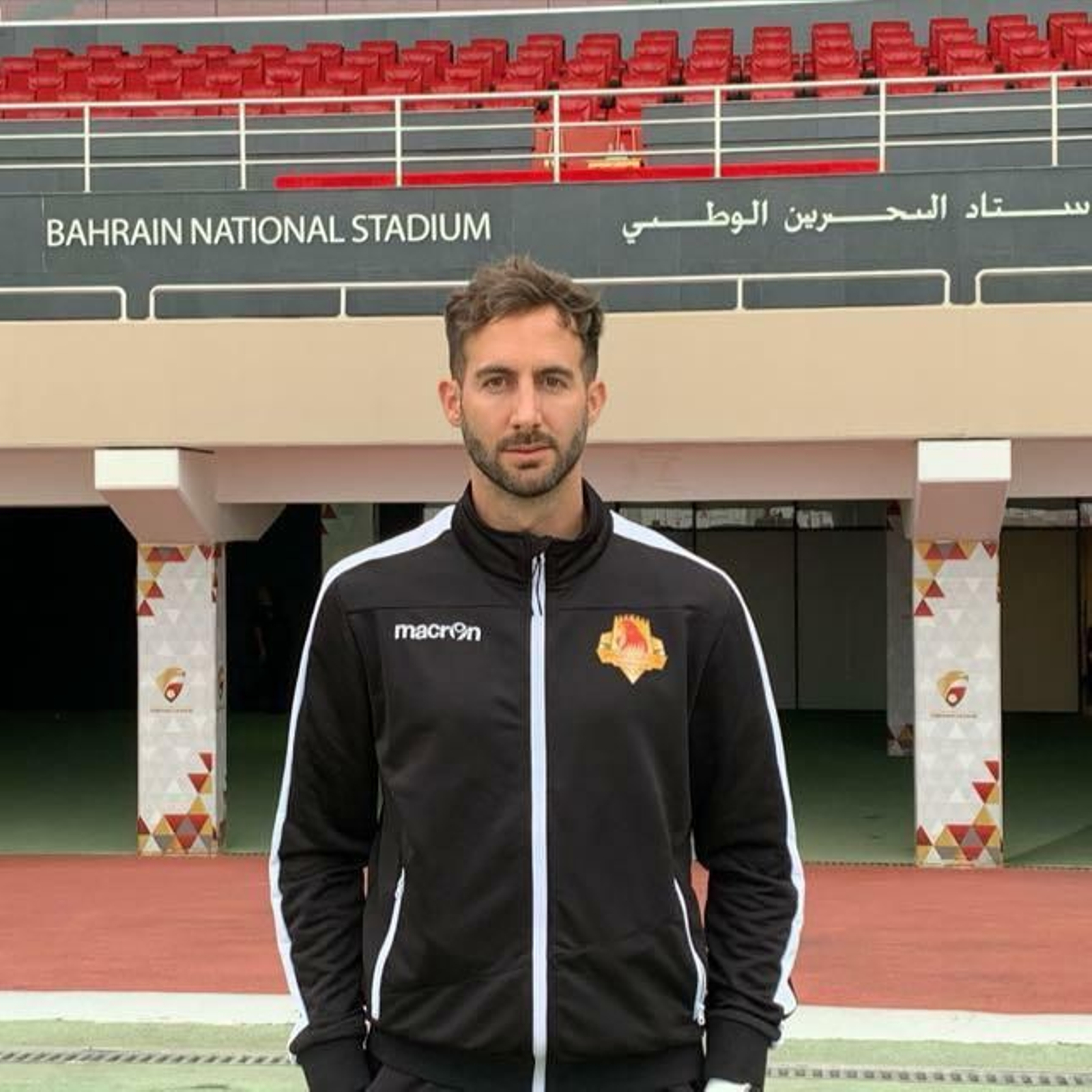 Rodríguez Carmona, en su estadio.