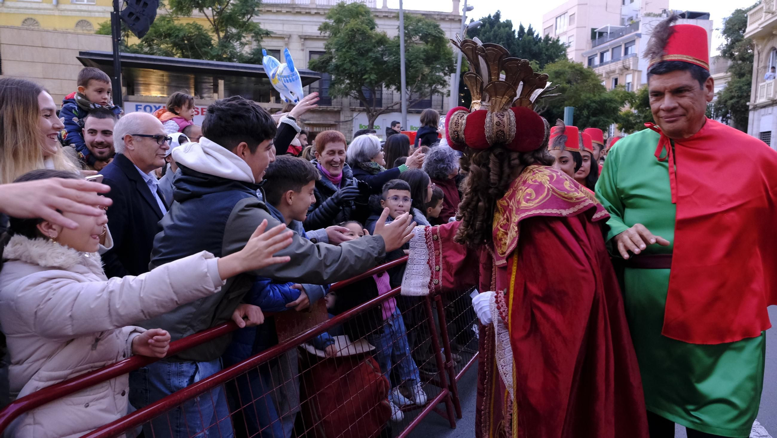 La Cabalgata de Reyes Magos de Almería, en imágenes