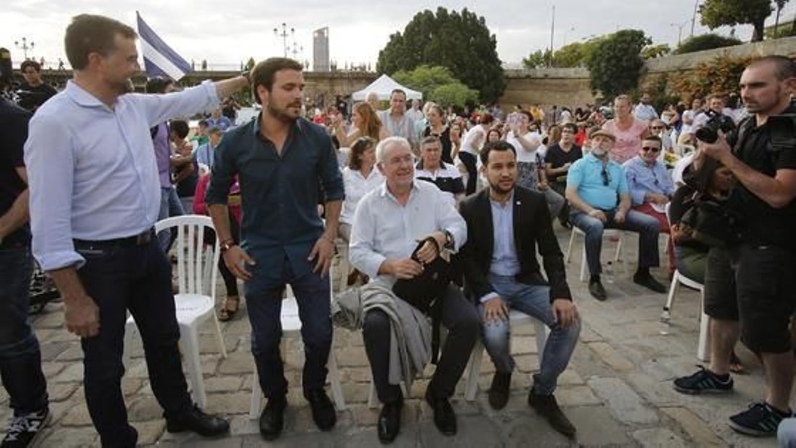 Cierre de campaña del candidato del IU, Daniel González Rojas.

Foto: Antonio Pizarro