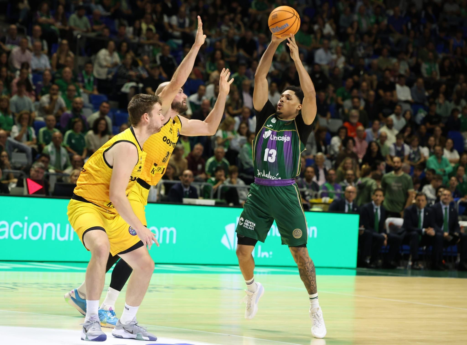 El Unicaja-Filou Oostende, en fotos