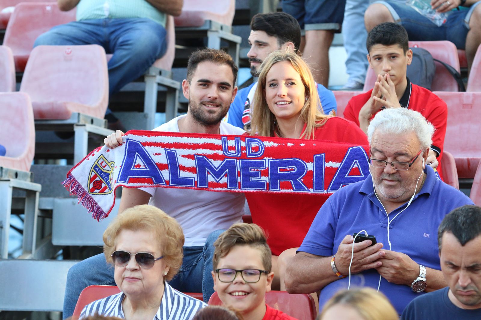 Las imágenes del Almería-Huesca