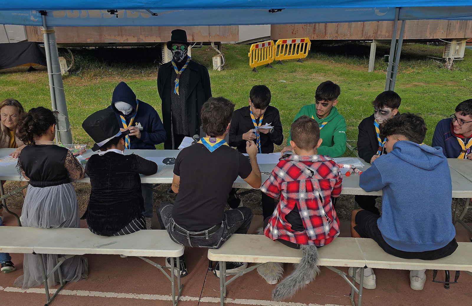 Fotos de Halloween en la Casa de la Juventud de La Línea