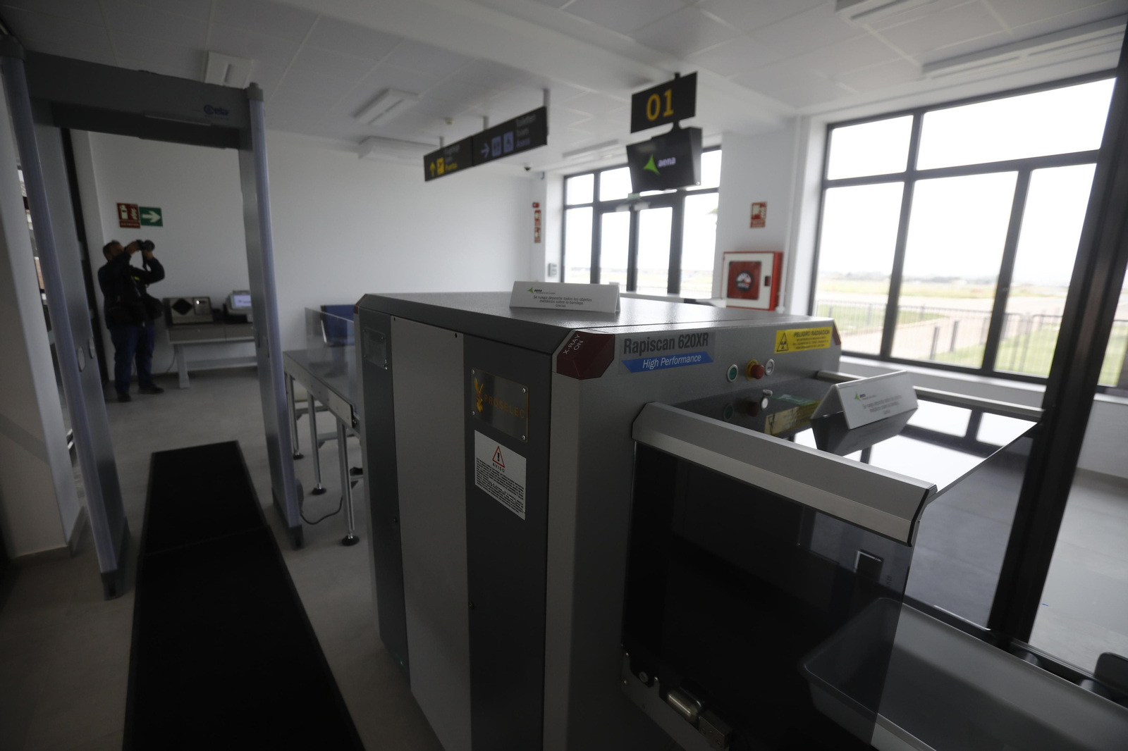 La nueva terminal del aeropuerto de Córdoba, en fotografías