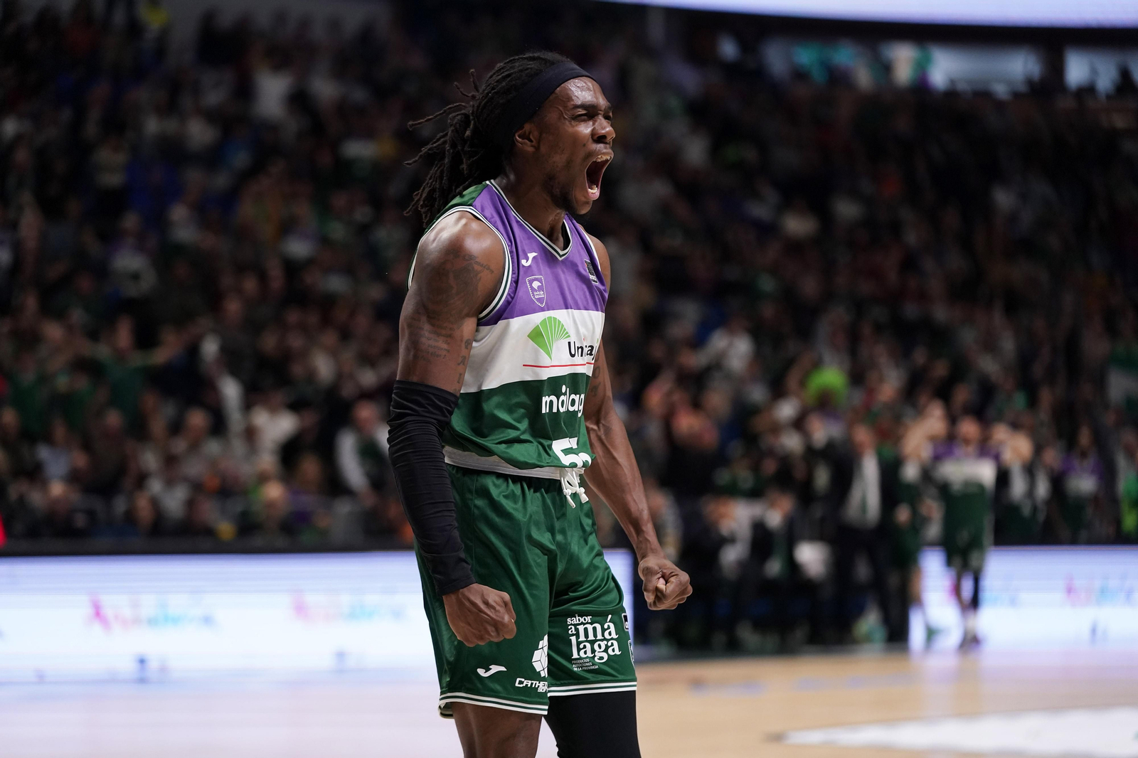 Perry, en un partido de esta temporada