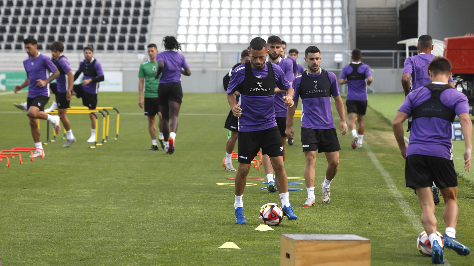 Las fotos del entrenamiento de la Balona