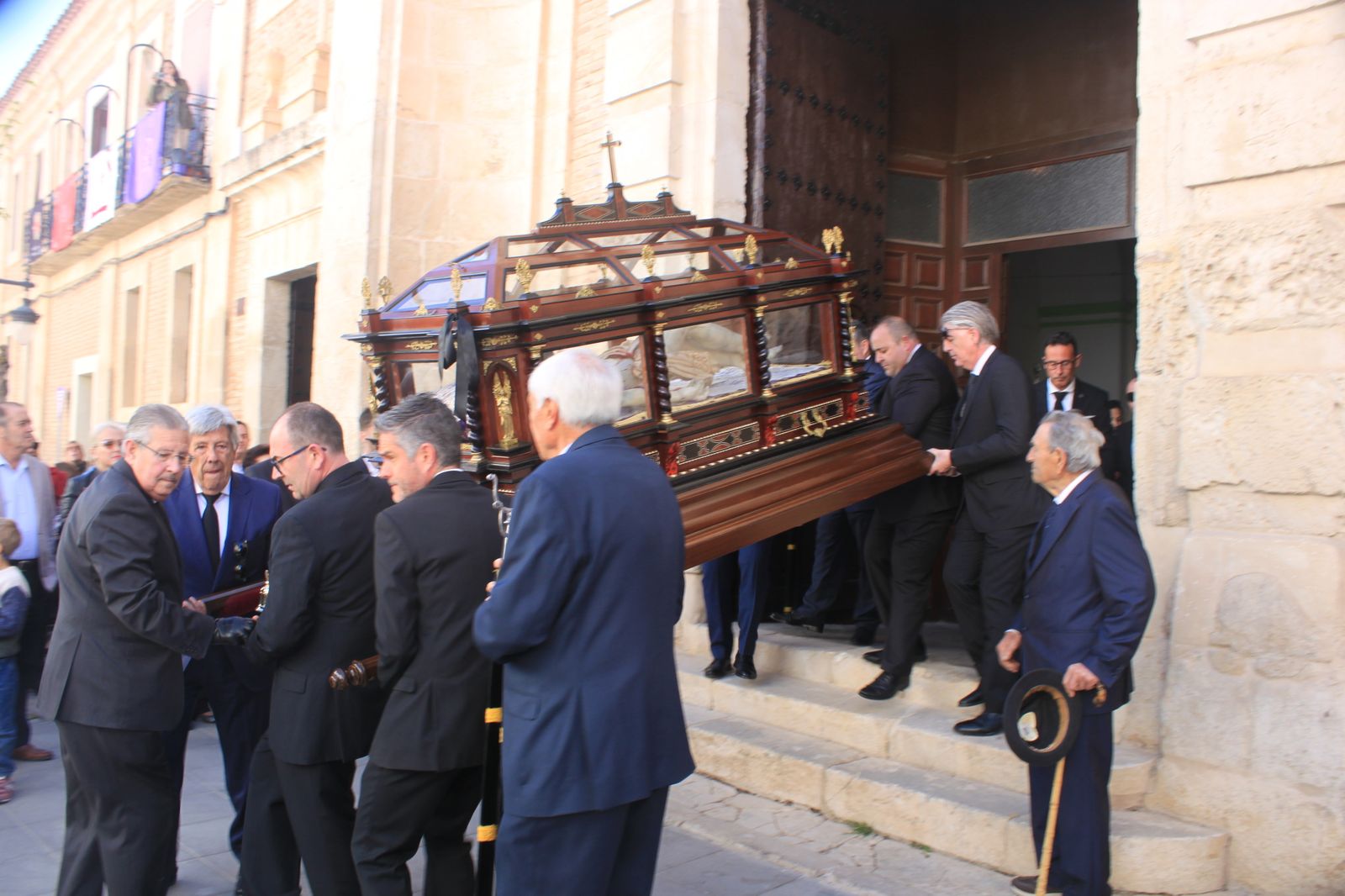 La procesión del Viernes Santo en Vélez-Rubio, en imágenes