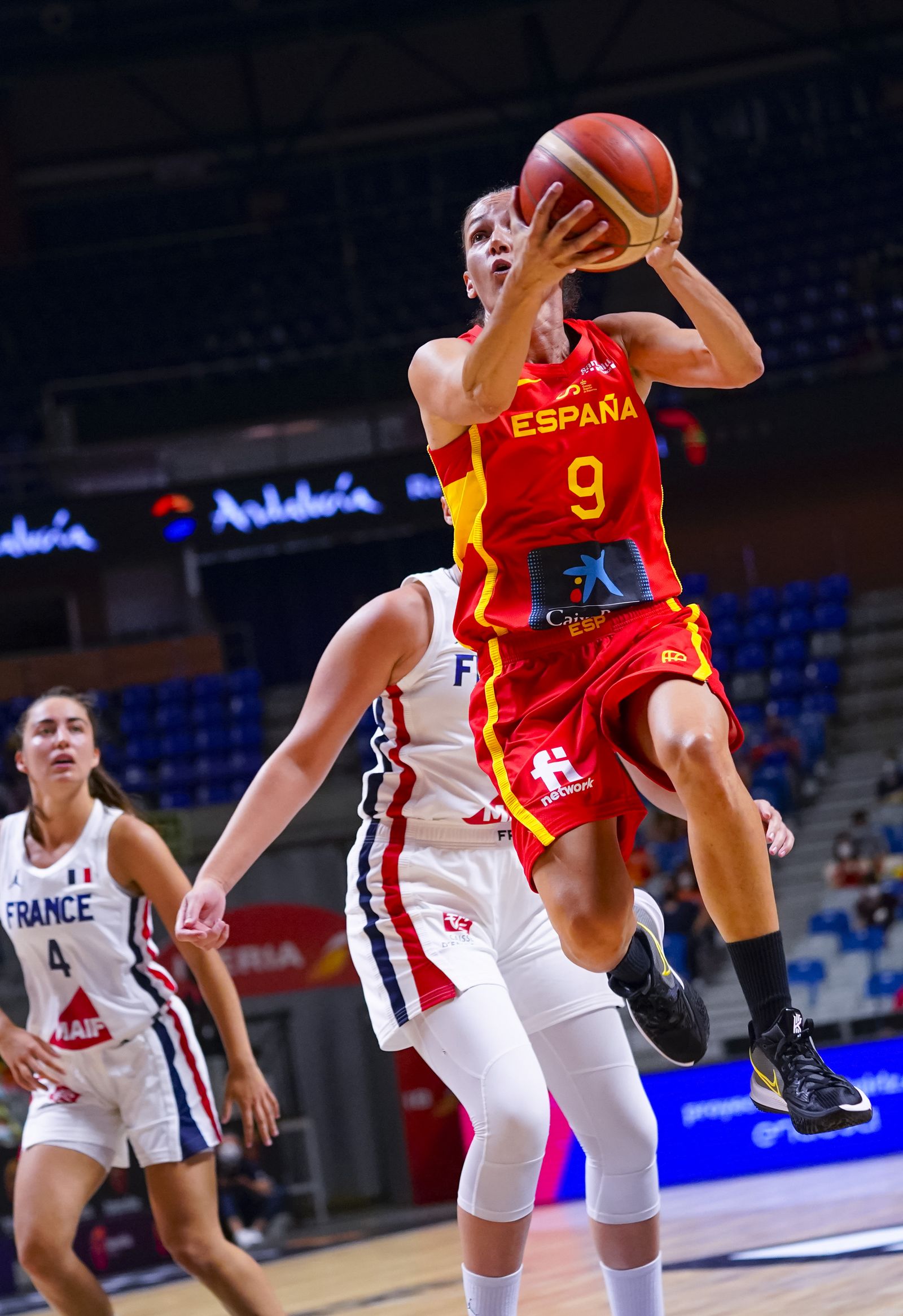 Las fotos del España-Francia femenino de Málaga