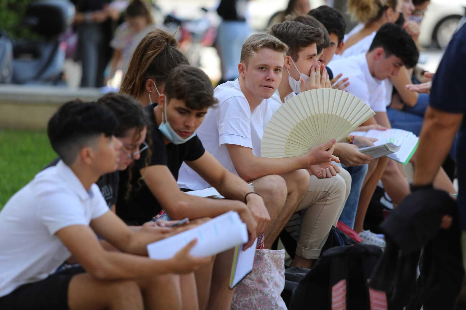 Arranca la Selectividad del coronavirus y las mascarillas en Málaga, en fotos